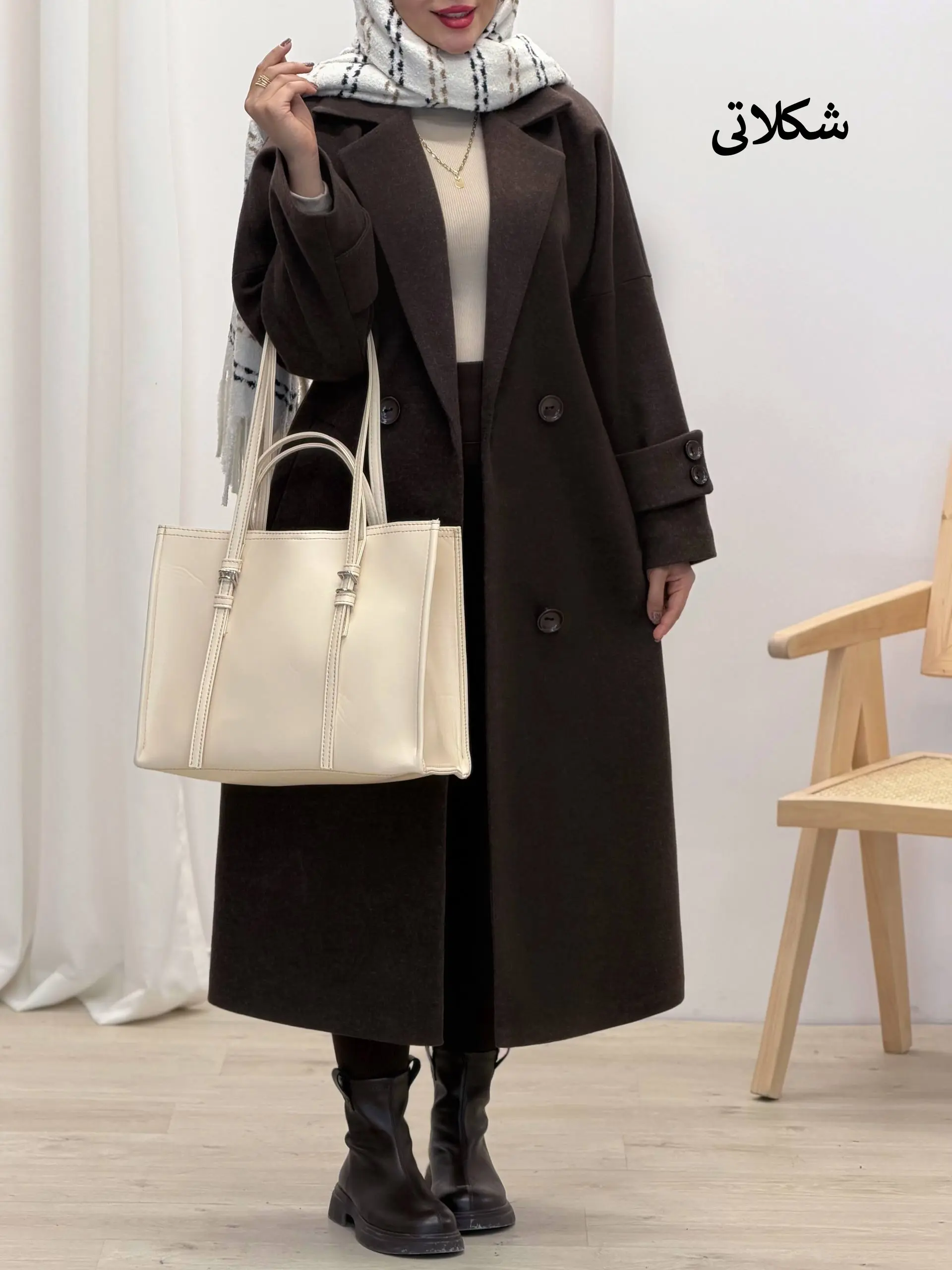 3819-پالتو فوتر آیلار